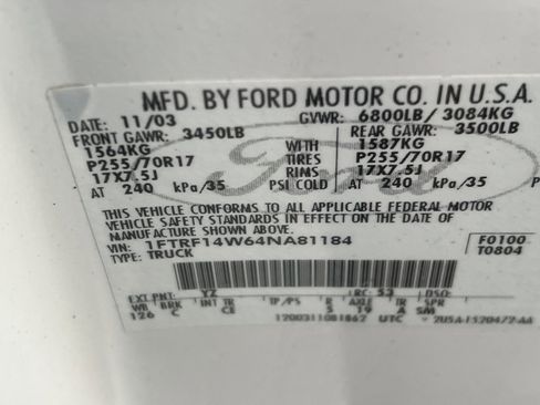 Used 2004 Ford F150 STX image 26