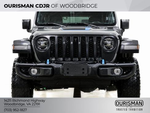 Used 2021 Jeep Wrangler Unlimited Rubicon 4xe w/ Steel Bumper Group image 2