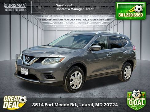 Used 2016 Nissan Rogue S w/ Appearance Package AWD/4WD image 2