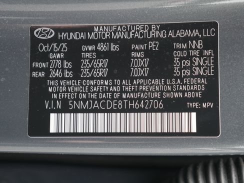 Used 2026 Hyundai Tucson SE AWD/4WD image 33