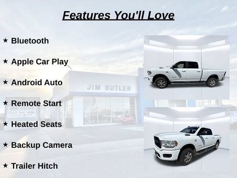 Used 2022 RAM 2500 Big Horn w/ Level A Equipment Group AWD/4WD image 9