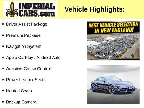 Used 2023 Toyota Supra Premium w/ Driver Assist Package RWD image 7