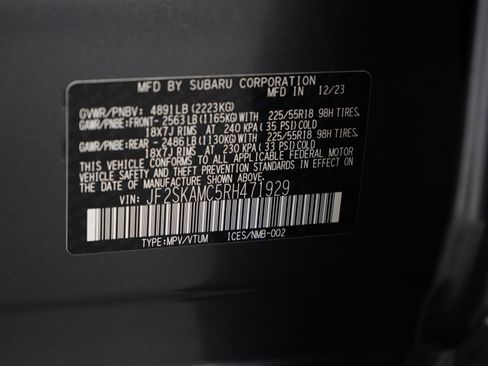 Used 2024 Subaru Forester Touring w/ POP Package 3 AWD/4WD image 29