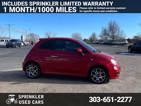 Used 2012 FIAT 500 Sport w/ Safety & Sound Pkg image 1