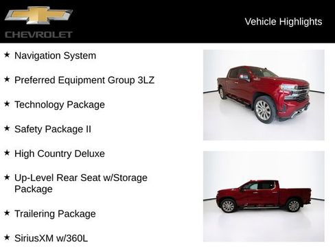 Certified 2021 Chevrolet Silverado 1500 High Country w/ Technology Package image 5