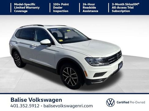 Certified 2021 Volkswagen Tiguan SE w/ Panoramic Sunroof Package image 1