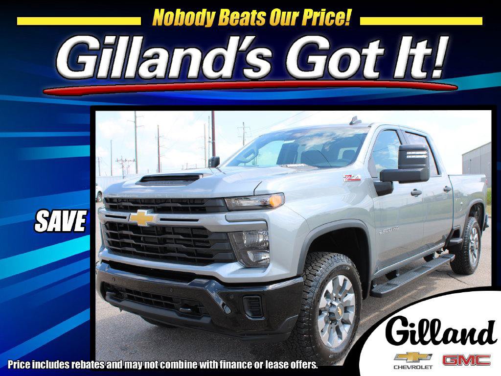 New 2026 Chevrolet Silverado 2500 Custom w/ Custom Value Package AWD/4WD image 1