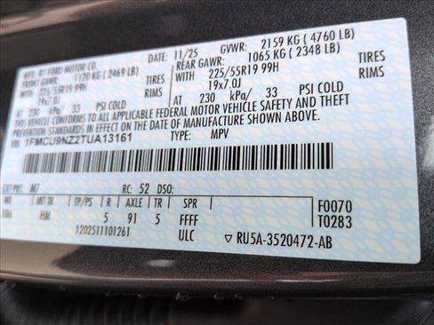 New 2026 Ford Escape ST-Line Select w/ Tech Pack #1 image 17