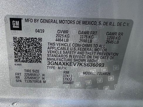 Used 2019 Chevrolet Equinox LT image 17