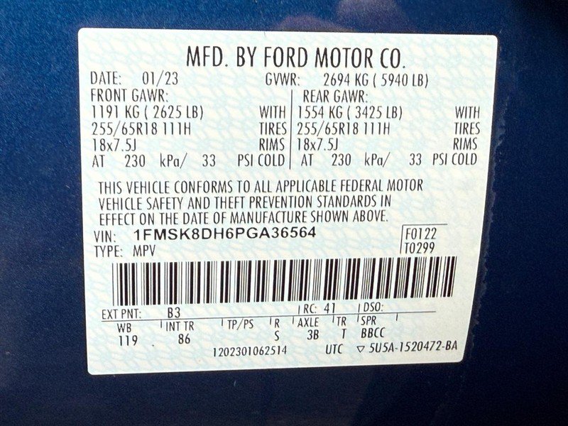 Used 2023 Ford Explorer XLT w/ Class IV Trailer Tow Package AWD/4WD image 29