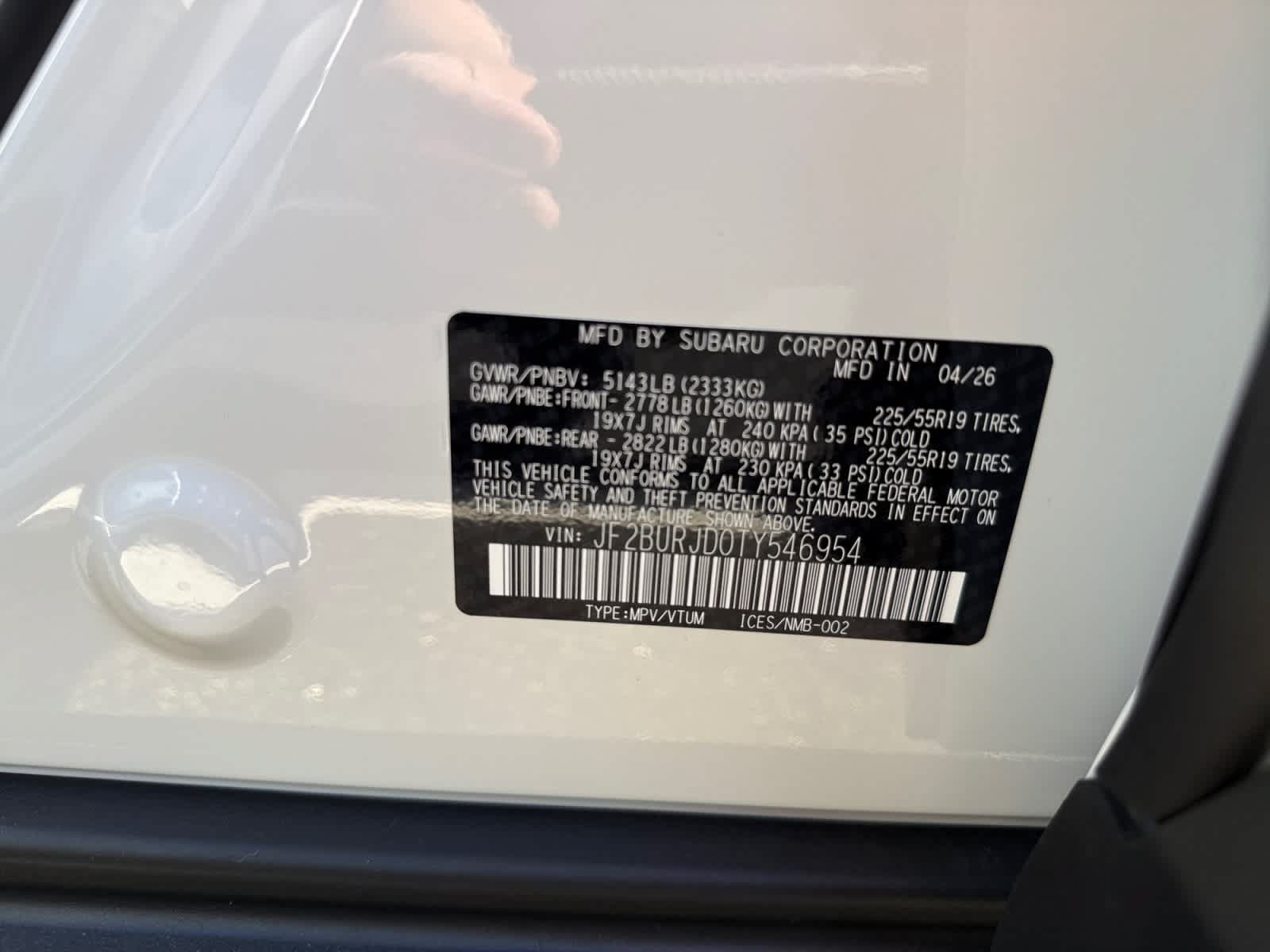 New 2026 Subaru Outback Touring XT AWD/4WD image 25