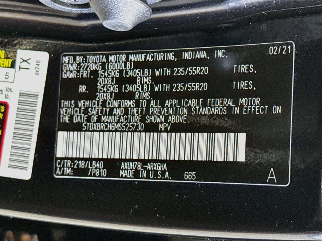 Used 2021 Toyota Highlander Limited AWD/4WD image 17