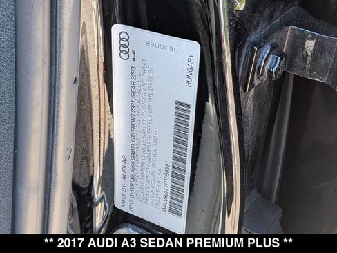 Used 2017 Audi A3 2.0T Premium Plus w/ Premium Plus Package AWD/4WD image 31