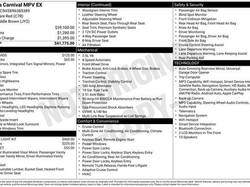 Used 2024 Kia Carnival EX FWD image 10