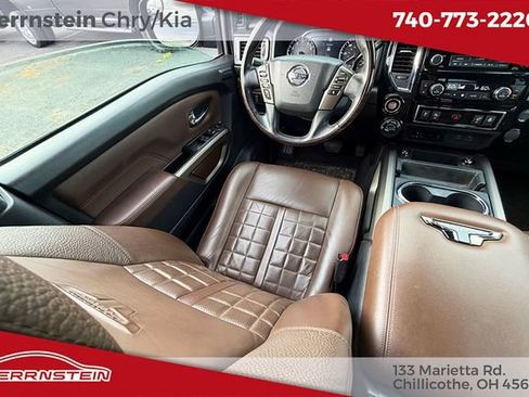Used 2021 Nissan Titan Platinum Reserve w/ Off Road Protection Package AWD/4WD image 12