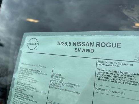 New 2026 Nissan Rogue SV image 24