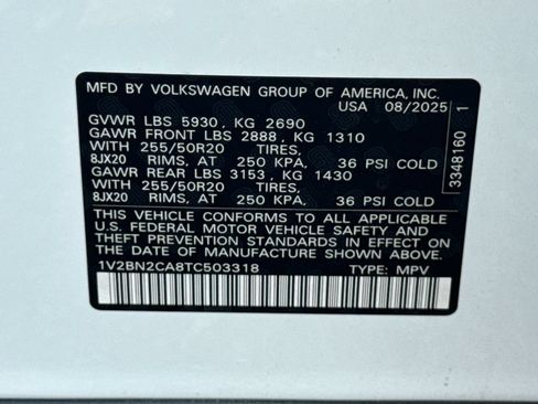 Certified 2026 Volkswagen Atlas SEL AWD/4WD image 29