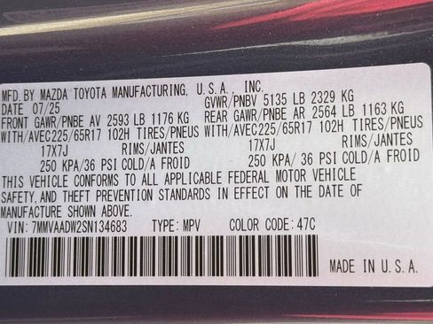 Used 2025 MAZDA CX-50 AWD 2.5 Hybrid w/ Premium Pkg image 43