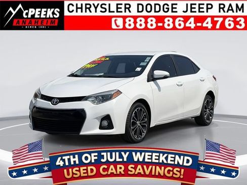 Used 2016 Toyota Corolla S FWD image 1