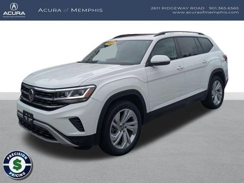 Used 2021 Volkswagen Atlas SE w/ Panoramic Sunroof Package AWD/4WD image 1