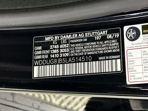 Certified 2020 Mercedes-Benz S 63 AMG 4MATIC Sedan image 33