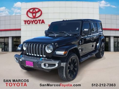 Used 2022 Jeep Wrangler Unlimited Sahara w/ Cold Weather Group image 1