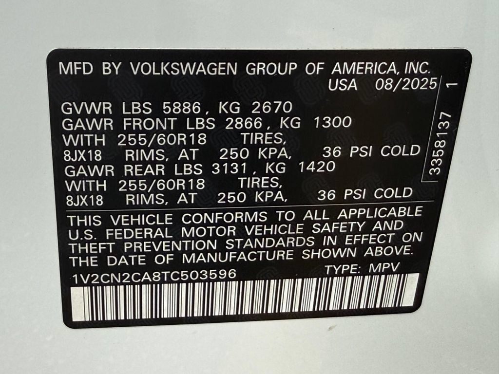 Certified 2026 Volkswagen Atlas Peak Edition AWD/4WD image 28