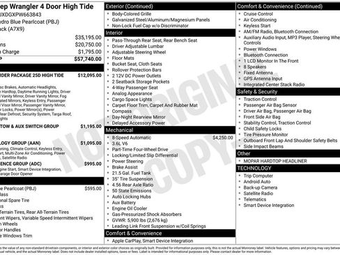 Used 2023 Jeep Wrangler Unlimited Sport AWD/4WD image 34