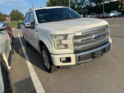 Used 2015 Ford F150 Platinum w/ Trailer Tow Package AWD/4WD image 5