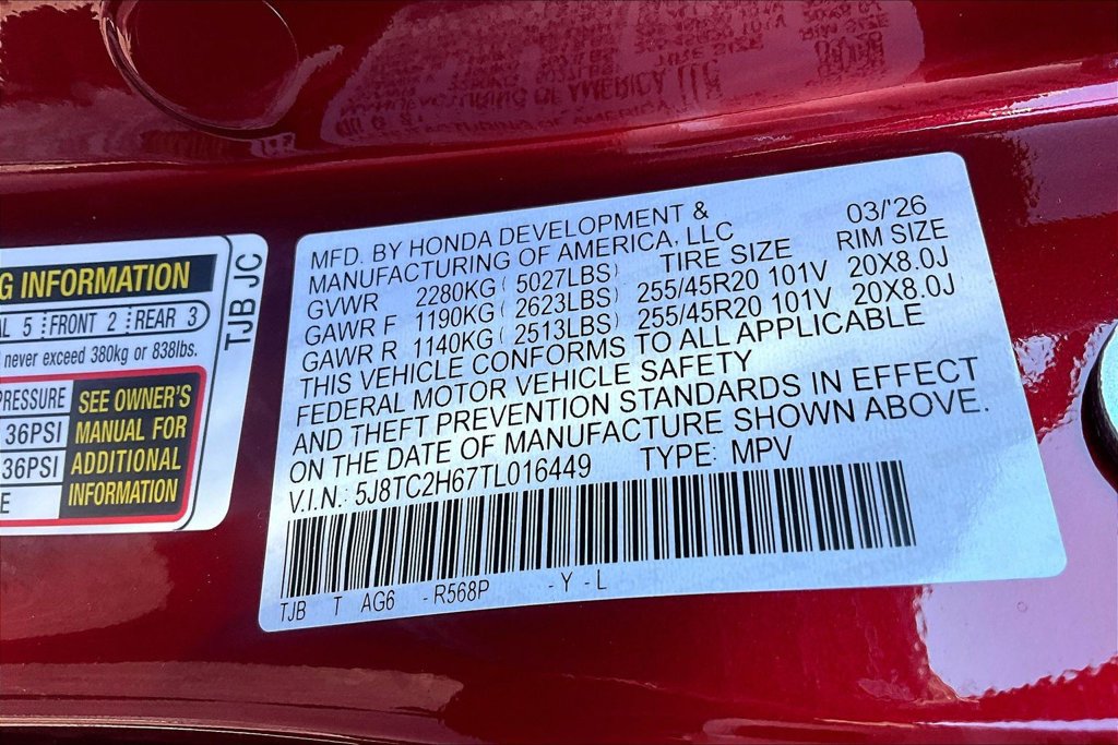 Used 2026 Acura RDX w/ Advance Package AWD/4WD image 21