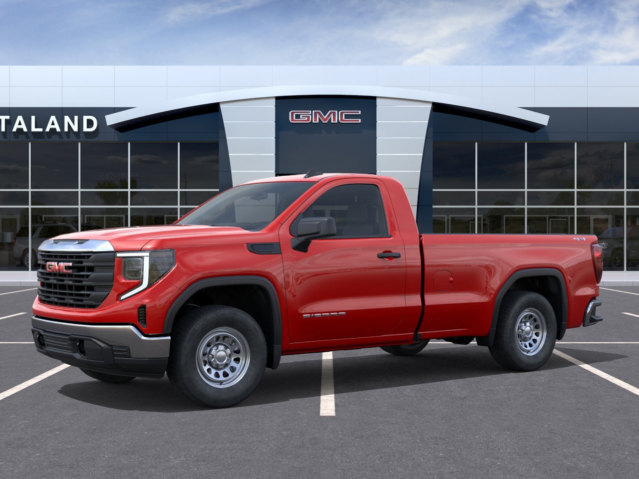 Used 2025 GMC Sierra 1500 Pro w/ Pro Value Package AWD/4WD image 2