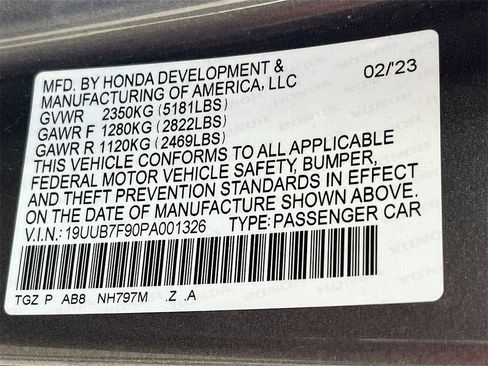 Used 2023 Acura TLX Type S image 35