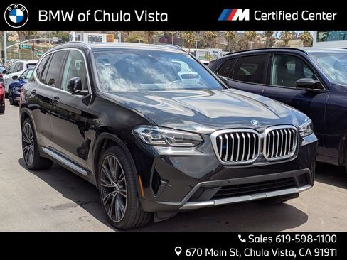 Certified 2023 BMW X3 sDrive30i w/ Premium Package RWD image 1