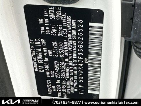 Used 2025 Kia Sorento SX image 26