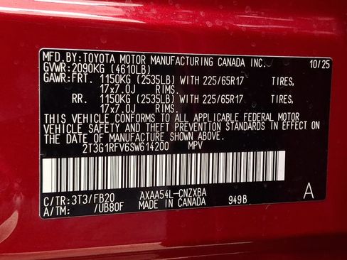 Used 2025 Toyota RAV4 LE image 26