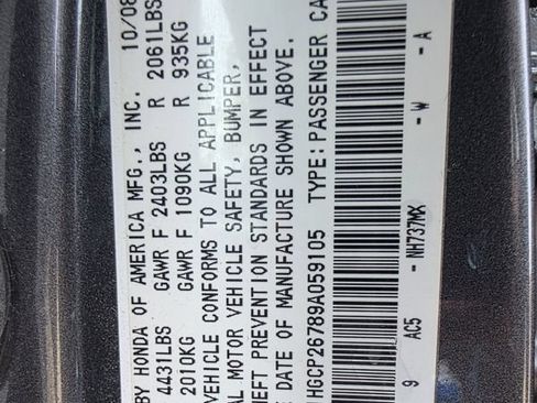 Used 2009 Honda Accord EX image 37