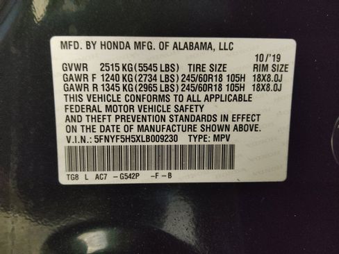 Used 2020 Honda Pilot EX-L image 33