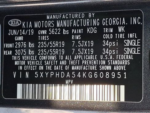 Used 2019 Kia Sorento EX image 26