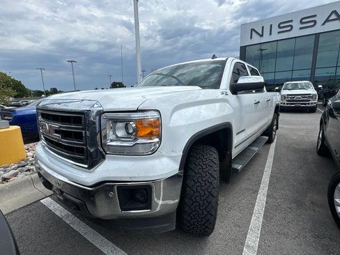 Used 2014 GMC Sierra 1500 SLT w/ SLT Crew Cab Value Package AWD/4WD image 1