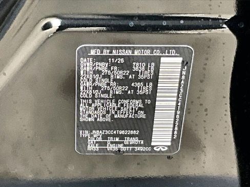 New 2026 INFINITI QX80 Autograph w/ Premium Cargo Package image 13