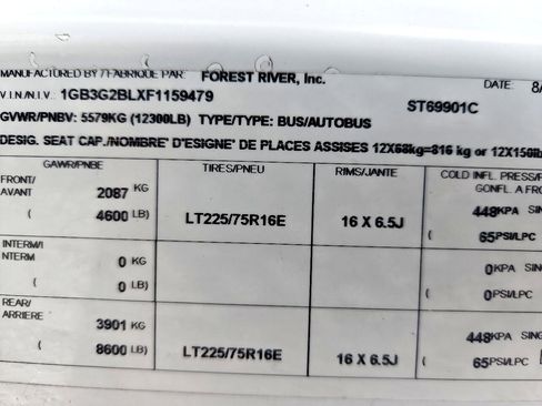 Used 2015 Chevrolet Express 3500 w/ Shuttle Bus Package image 51