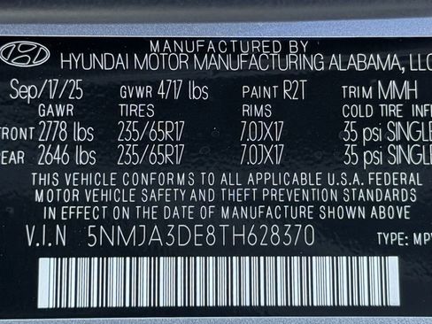 New 2026 Hyundai Tucson SE image 28