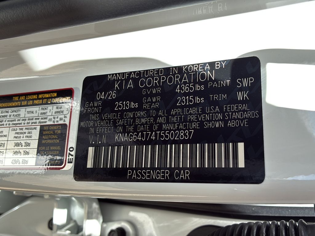 New 2026 Kia K5 GT-Line FWD image 40