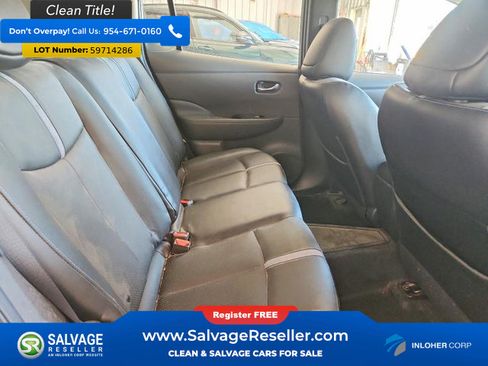 Used 2018 Nissan Leaf SL w/ SL Technology Package FWD image 13