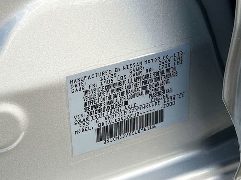 New 2025 Nissan Versa S w/ Trunk Package image 29