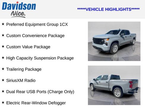 Used 2024 Chevrolet Silverado 1500 Custom AWD/4WD image 4
