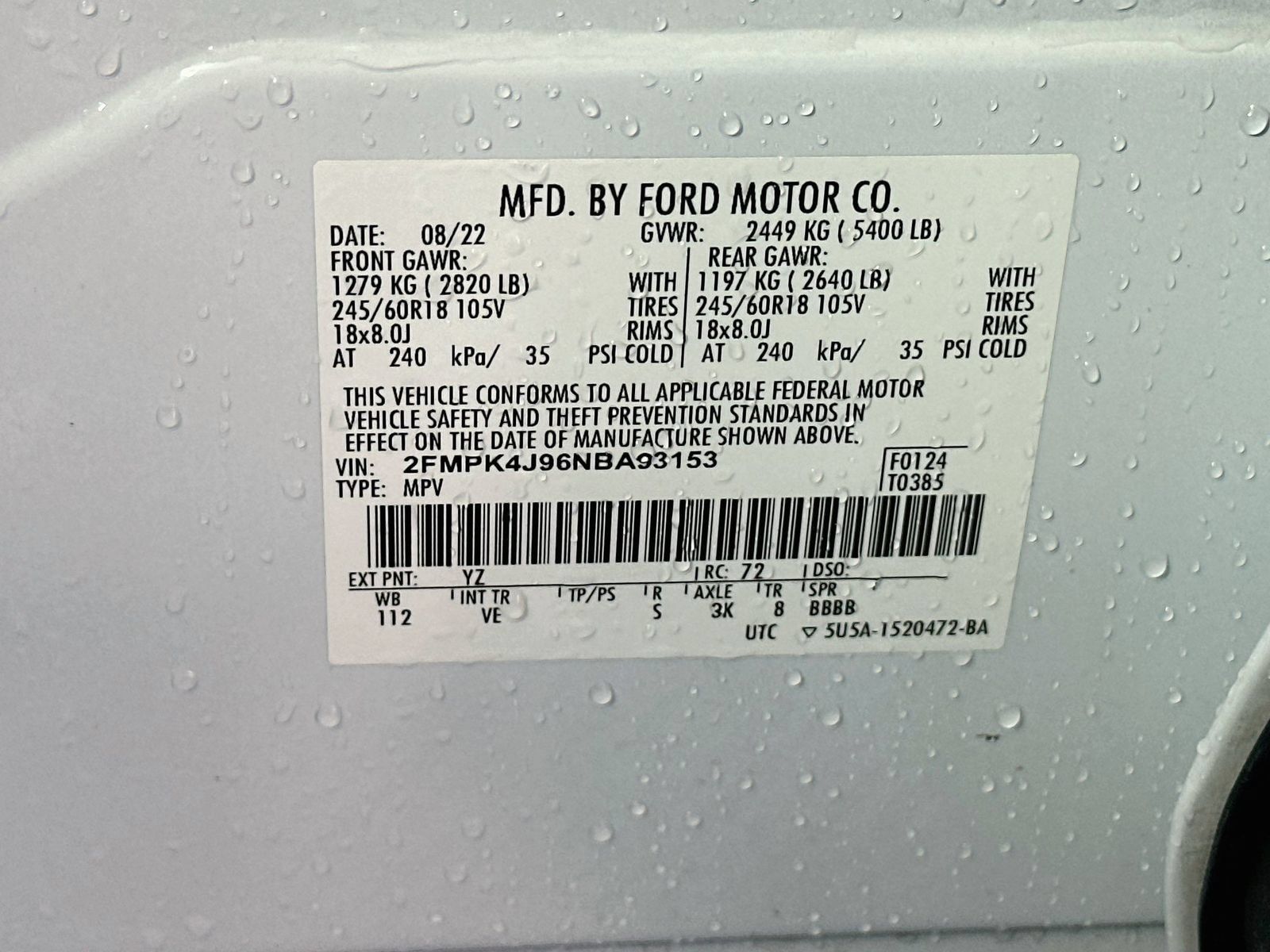 Used 2022 Ford Edge SEL AWD/4WD image 32