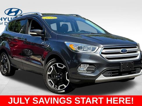 Used 2018 Ford Escape Titanium w/ Ford Safe & Smart Package AWD/4WD image 3