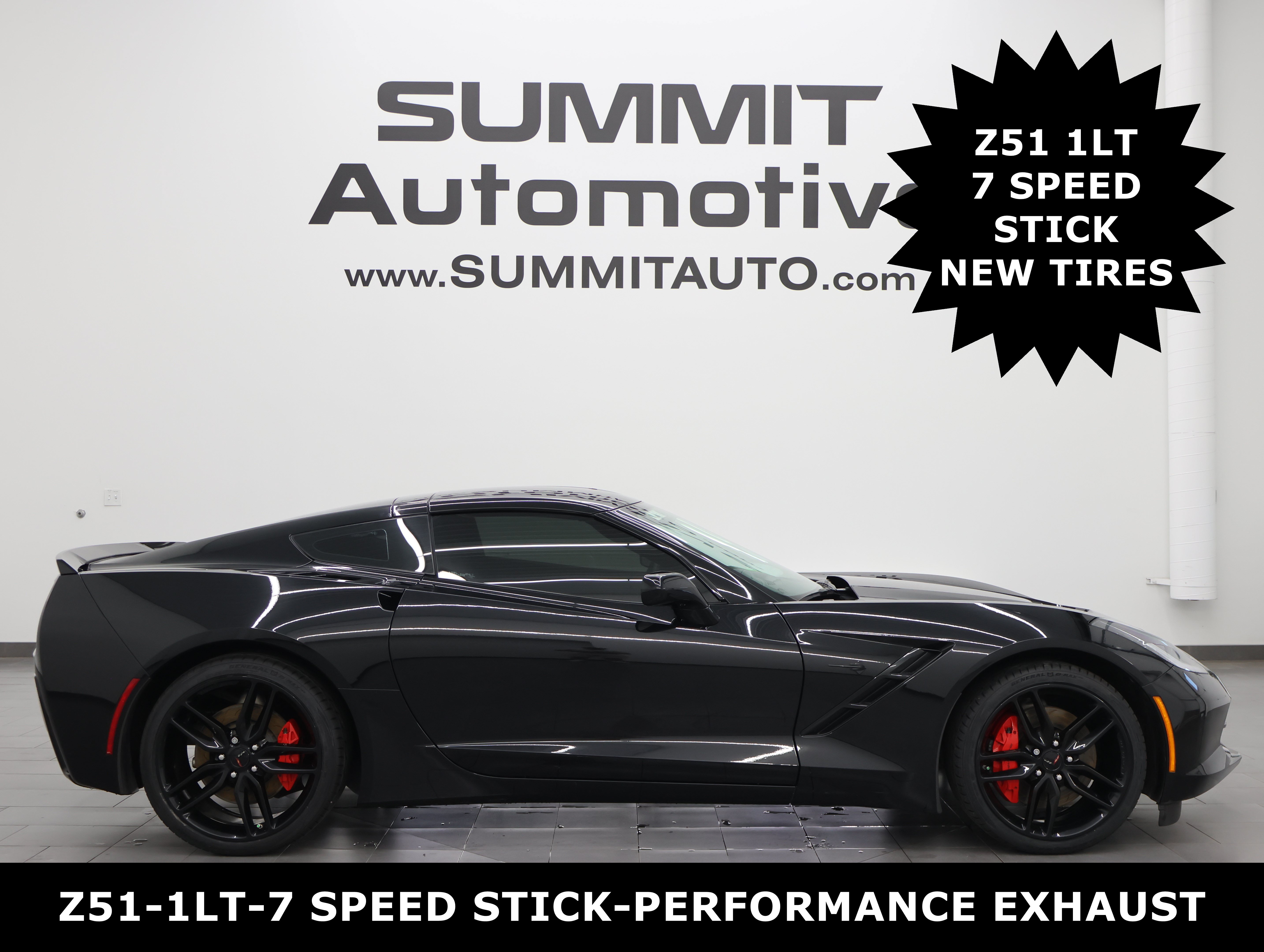 Used 2016 Chevrolet Corvette Stingray Coupe w/ Carbon Flash Badge Package RWD 360° Tour