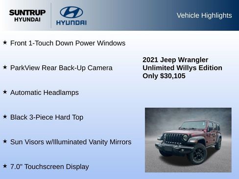 Used 2021 Jeep Wrangler Unlimited Sport image 16
